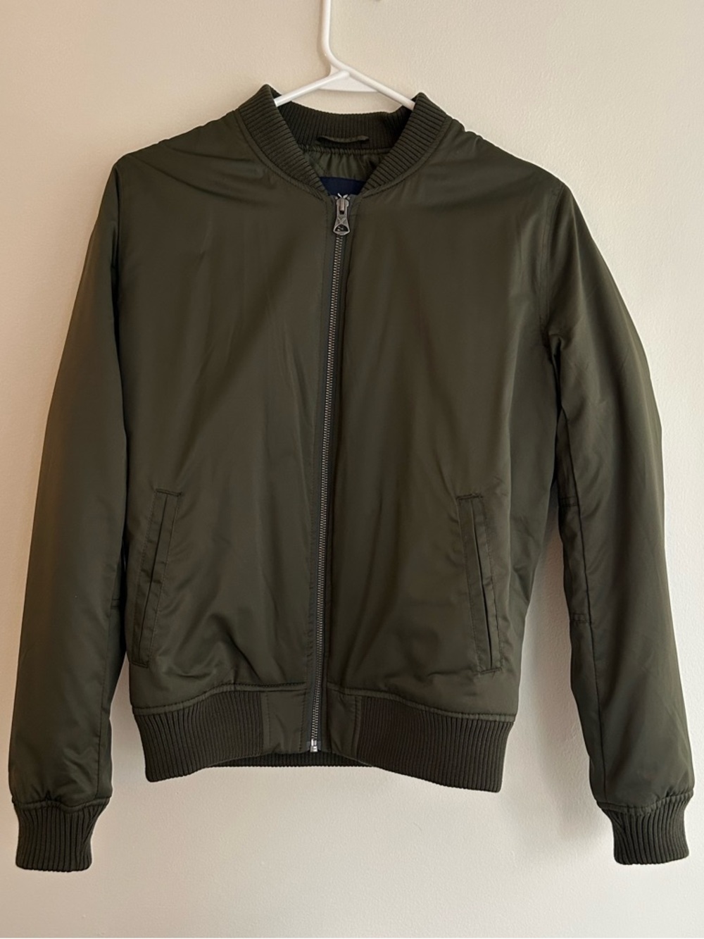 American Eagle Outfitters Olive Bomber Jacket